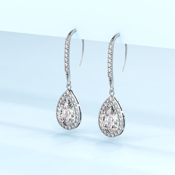 Kate Bloom Earrings Clear