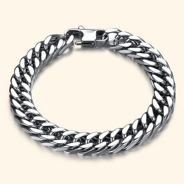 Curb Chain Stainless Steel Bracelet 12mm