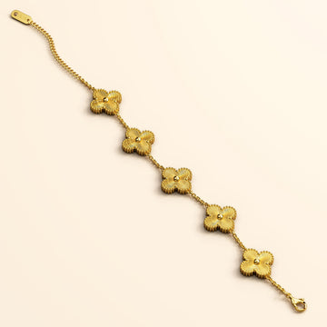 Golden Clover Bracelet