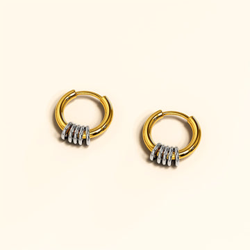 Flawless Illusion Hoop Earrings 10mm