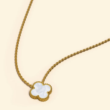 White Clover Necklace