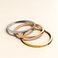 White Gold Simplicity Slim Ring