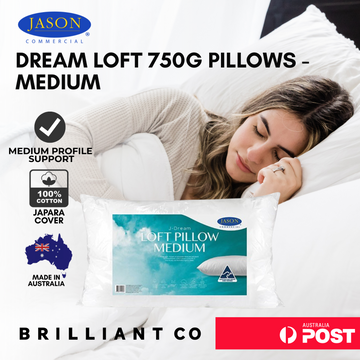 Jason J-Dream Loft 750g Pillows - MEDIUM