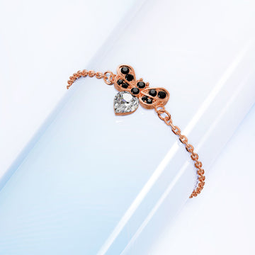 BeeCarra Bracelet Embellished With SWAROVSKI® Crystals