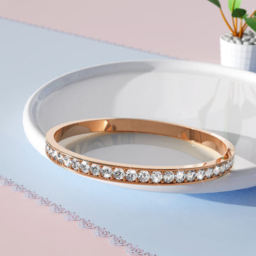 360 Classic Bangle Embellished with Swarovski® crystals