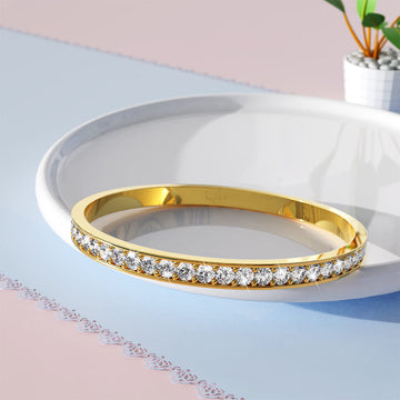 360 Classic Bangle Embellished with Swarovski® crystals