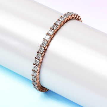 Alysa Tennis Bracelet Embellished With SWAROVSKI® Crystals