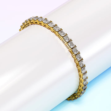 Alysa Tennis Bracelet Embellished With SWAROVSKI® Crystals