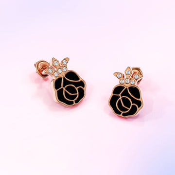 Rosie Stud Earrings Embellished With SWAROVSKI® Crystals