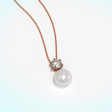 Margaux Necklace Embellished with SWAROVSKI® Crystal Pearls and SWAROVSKI® Crystals