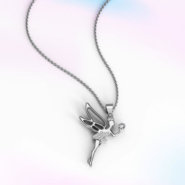 Tinkerbell Necklace Embellished With SWAROVSKI® Crystals