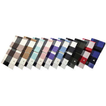 EVERAU® Tartan 100% Wool Scarf #EA8001