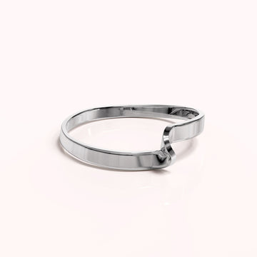 Solid 925 Sterling Silver Classic Wedding Band