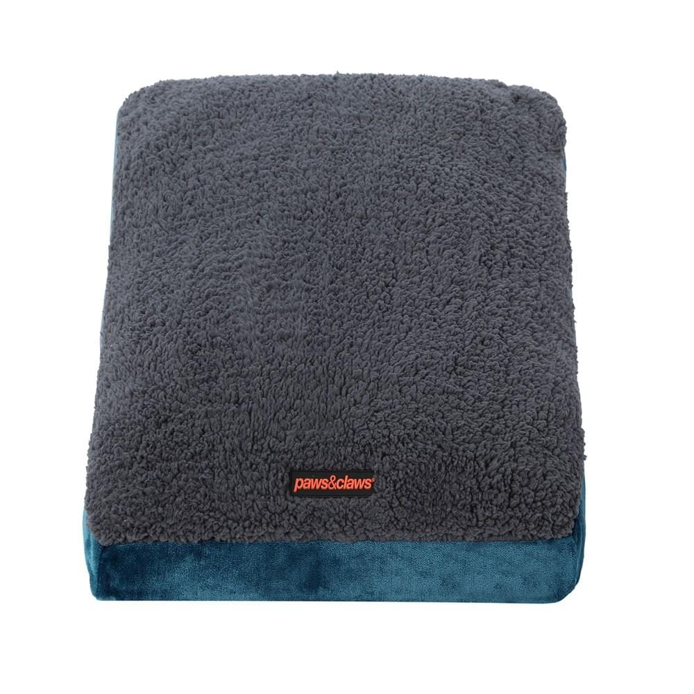 PRIMO PLUSH MATTRESS SMALL
60X45X12CM CHARCOAL/BLUE - Brilliant Co