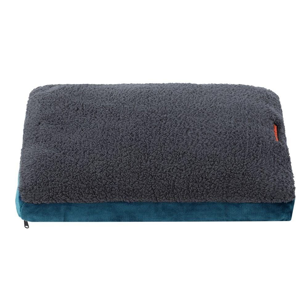 PRIMO PLUSH MATTRESS SMALL
60X45X12CM CHARCOAL/BLUE - Brilliant Co