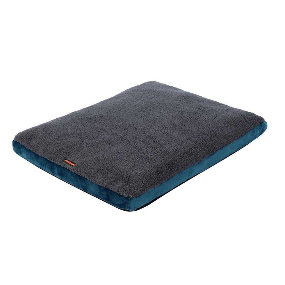 PRIMO PLUSH MATTRESS LARGE
100X80X12CM CHARCOAL/BLUE - Brilliant Co