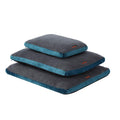 PRIMO PLUSH MATTRESS LARGE
100X80X12CM CHARCOAL/BLUE - Brilliant Co
