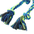 TWIN KNOTTED ROPE TUGGER TOY
W/ HANDLE
 50CM - Brilliant Co