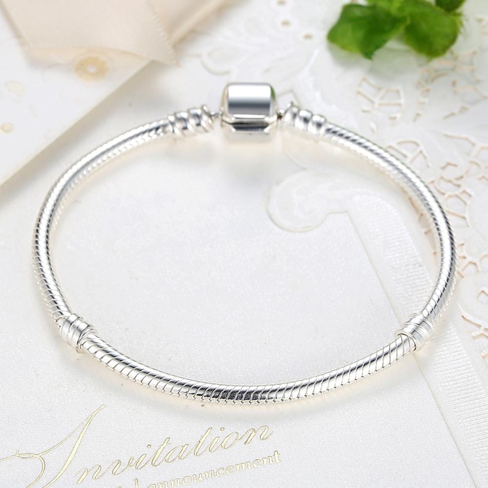 Solid 925 Sterling Silver Created Diamonds Pull Tie Tennis Bracelet