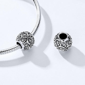 Solid 925 Sterling Silver European Amour Charm - Brilliant Co