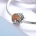 Solid 925 Sterling Silver Honey Bee Charm - Brilliant Co