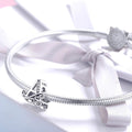 Solid 925 Sterling Silver Vintage Inspired Antique Alphabet Charm - 4