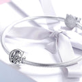 Solid 925 Sterling Silver Vintage Inspired Antique Alphabet Charm - 10