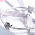 Solid 925 Sterling Silver Vintage Inspired Antique Alphabet Charm - 46