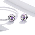 Boxed Solid 925 Sterling Silver Dual Tone Heart Shape and Sunflower Charms - Brilliant Co
