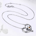 Boxed Solid 925 Sterling Silver Big Head Baby Koala Earrings & Necklace Set - Brilliant Co