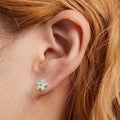 Boxed Solid 925 Sterling Silver Sunny Day Boxed Stud Earrings Sets