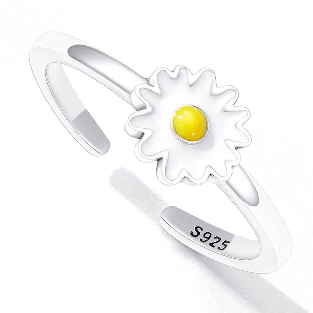Boxed Solid 925 Sterling Silver Sunny Day Boxed Stud Earrings Sets