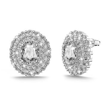 Diana Bloom Earrings Clear - Brilliant Co