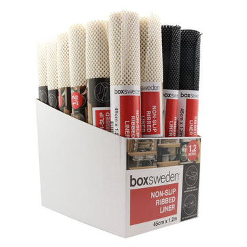 Boxsweden NON SLIP MAT 120X45CM 2 ASSTD IN PDQ