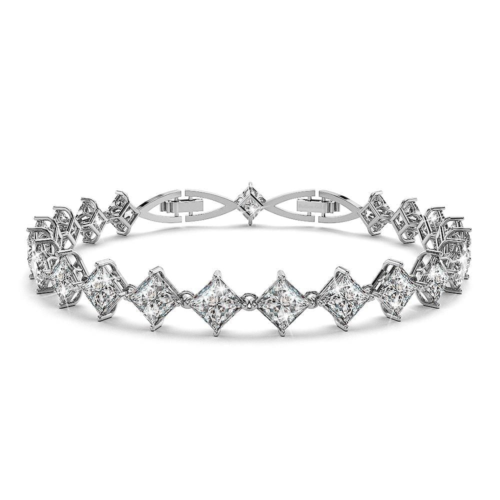 Falling Star Sparkling Zirconia Bracelet