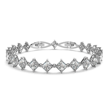 Falling Star Sparkling Zirconia Bracelet
