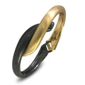 Carlow Mix in Gold and Gun Black Bracelet