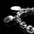 Aussie Coin White Gold Layered Bracelet