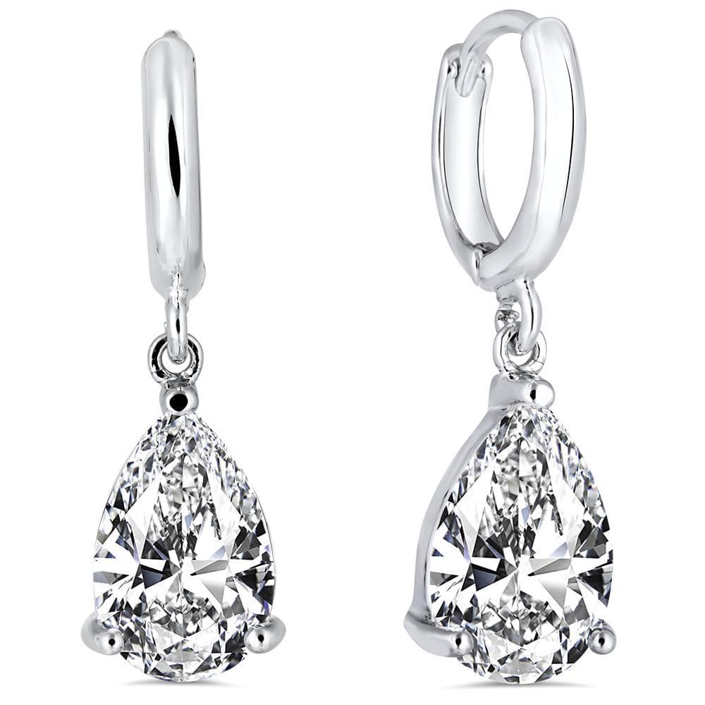 Pear Shape Drop Earrings - Brilliant Co