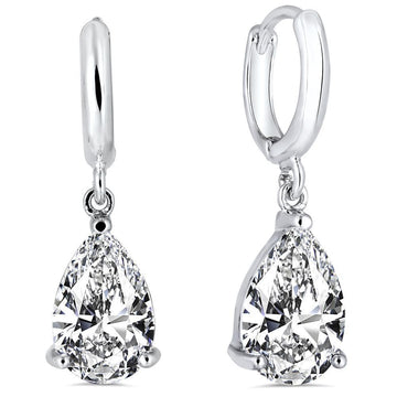 Pear Shape Drop Earrings - Brilliant Co