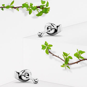 Ball Stud Earrings 2mm