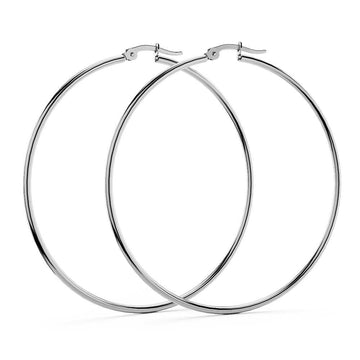 Trishia Hoop Earrings 60mm - Brilliant Co