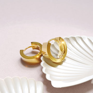 Elena Mini Huggie Earrings