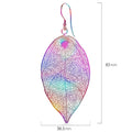 Laser Etched Earrings In Rainbow