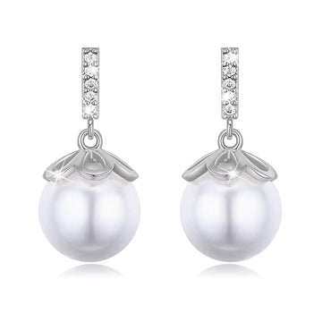 Kiara Pearl Drop Earrings