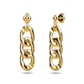 Alti Dangle Gold Layered Earrings - Brilliant Co
