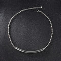 Haefa Choker Necklace White Gold - Brilliant Co