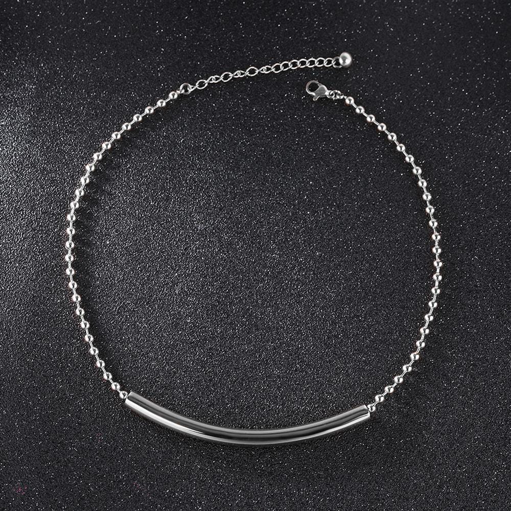 Haefa Choker Necklace White Gold - Brilliant Co