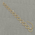 Open Circle Choker Necklace - Brilliant Co