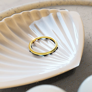 Rheda Classic Tubular Ring in Gold